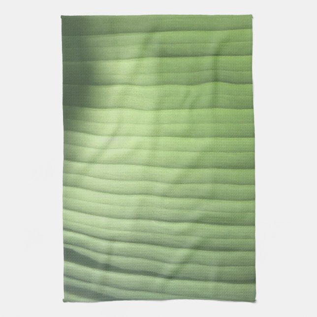 Paño De Cocina Clauseup de hoja de plátano (Vertical)