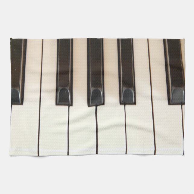 Paño De Cocina Claves de piano (Horizontal)