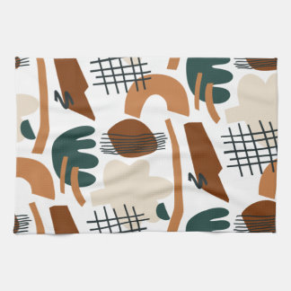 Paño De Cocina Clean Abstract Boho Pattern | Modern Minimal
