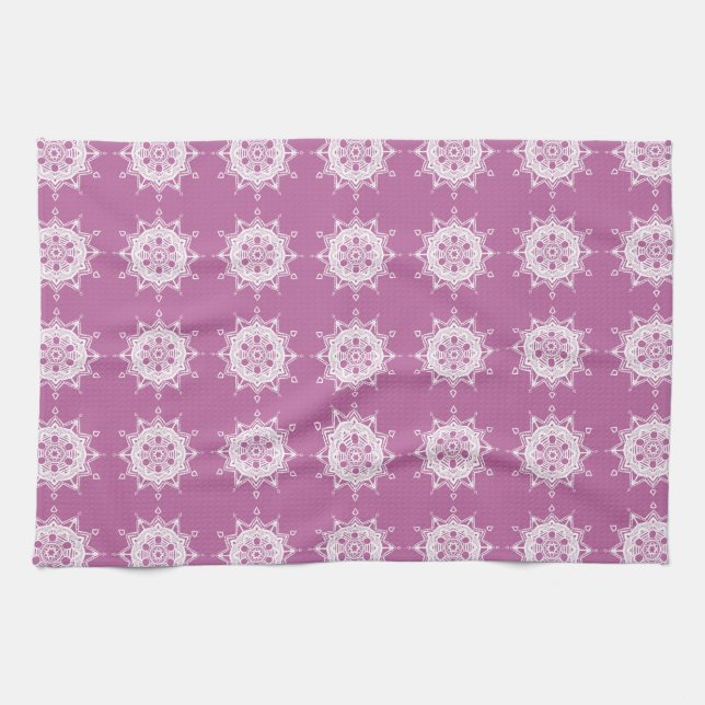 Paño De Cocina Clover Mandala (Horizontal)