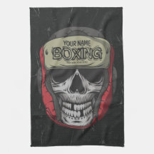 Club de Boxeo Personalizado con Esqueleto de Boxea