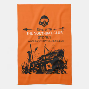 Paño De Cocina Club de Buceo Shipwreck