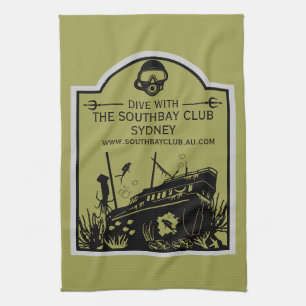 Paño De Cocina Club de Buceo Shipwreck