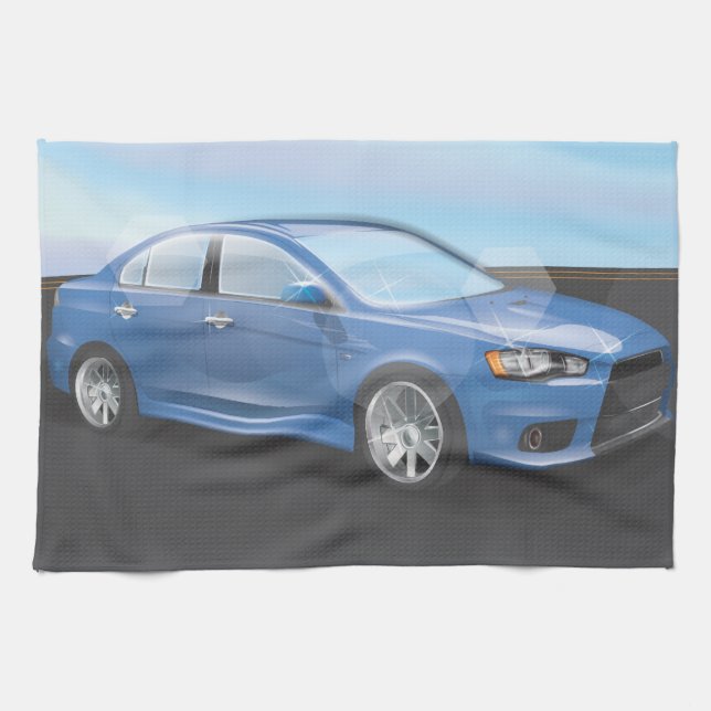 Paño De Cocina Coche deportivo (Horizontal)