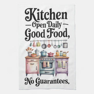 Paño De Cocina Cocina abierta diariamente