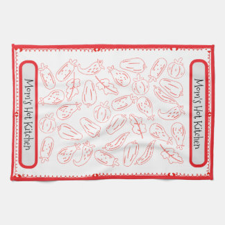 Paño De Cocina "Cocina caliente de mamá" regalo del Día de la Mad