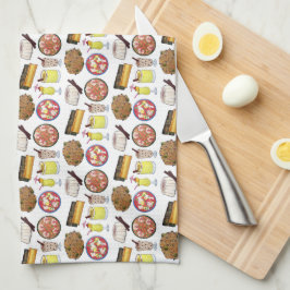 Paño De Cocina Cocina de comida puertorriqueña ama la comida de P