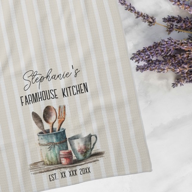 Paño De Cocina Cocina de Granja Personalizada Estampado Total  (Subido por el creador)