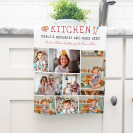 Paño De Cocina Cocina de la Abuela | 8 Fotos Personalizadas 