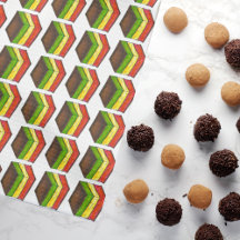 Cocina de la bandera italiana con siete Navidades 