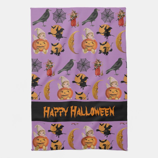 Paño De Cocina Cocina decorativa con motivos de Halloween de époc (Vertical)