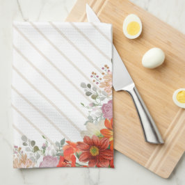 Paño De Cocina Cocina floral rústica elegante