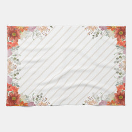 Paño De Cocina Cocina floral rústica elegante