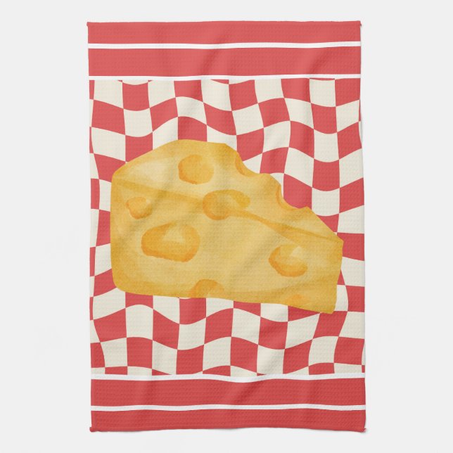 Paño De Cocina Cocina mediterránea de mezcla y partido (Vertical)