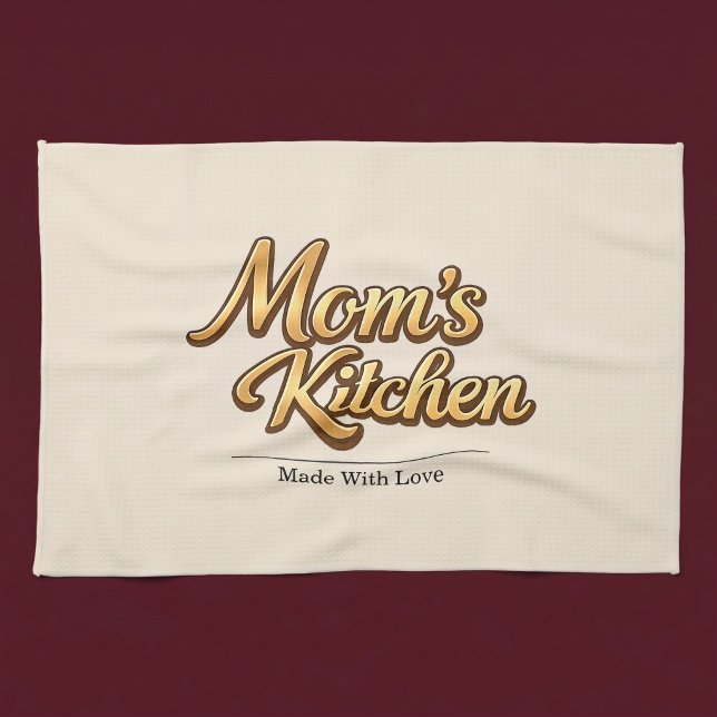 Paño De Cocina Cocina Personalizada de Mamá (Subido por el creador)