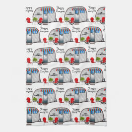 Paño De Cocina Cocina personalizada "Happy Campers"