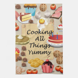 Paño De Cocina Cocina Todas las Cosas Deliciosas