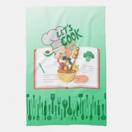 Paño De Cocina Cocinemos niños