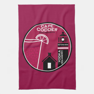 Paño De Cocina Cóctel Cape Codder