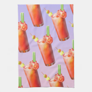Paño De Cocina Cóctel Creative Bloody Mary