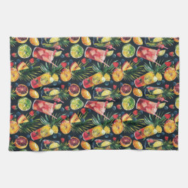 Paño De Cocina Cócteles coloridos