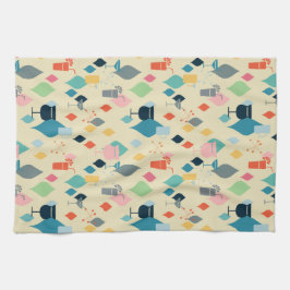 Paño De Cocina Cócteles modernos de mediados del siglo XX