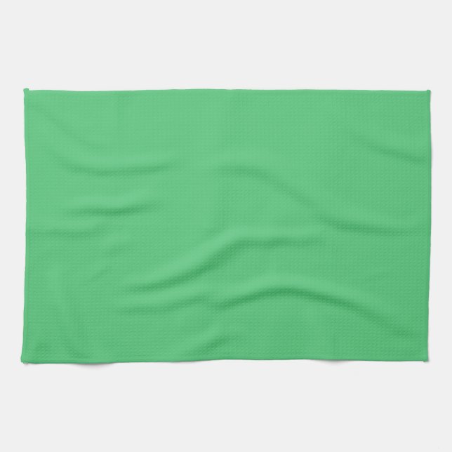 Paño De Cocina Código hexadecimal esmeralda 50c878 (Horizontal)