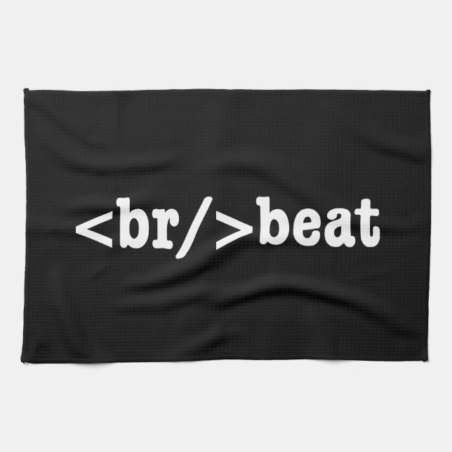 Paño De Cocina código HTML de salto (Horizontal)