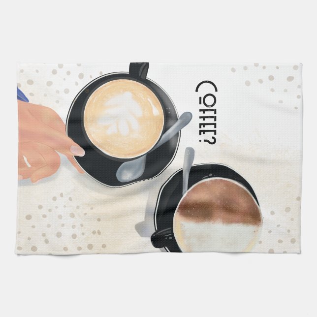 Paño De Cocina Coffee? (Horizontal)