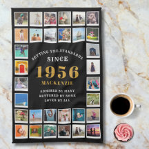 Colaje de fotos de recuerdos familiares por cumple