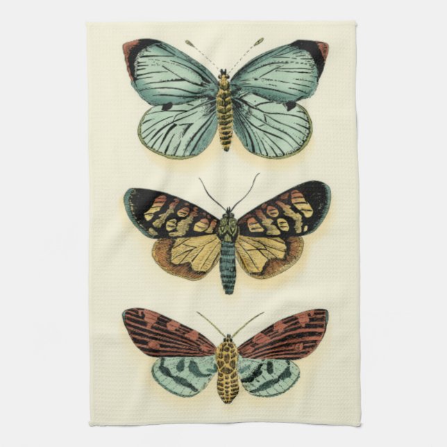 Paño De Cocina Colección de mariposas por Chariklia Zarris (Vertical)