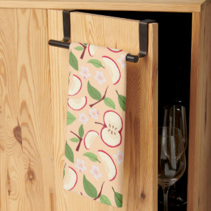 Paño De Cocina Colección de patrones de cesta de frutas - manzana