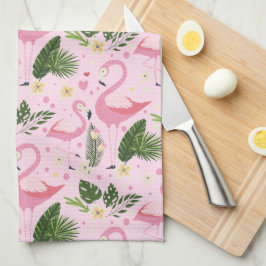 Paño De Cocina Colección de Verano Flamingo Uno Diseño 8