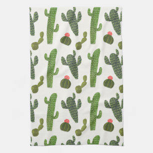 Paño De Cocina Colección Llamarama  Cactus de corte