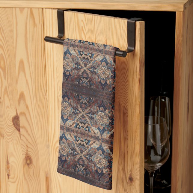 Paño De Cocina Colección moderna del bonito patrón antiguo persa (Pliegue de tercios)