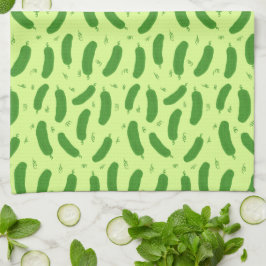 Paño De Cocina Colección Pickle & Fresh estampada