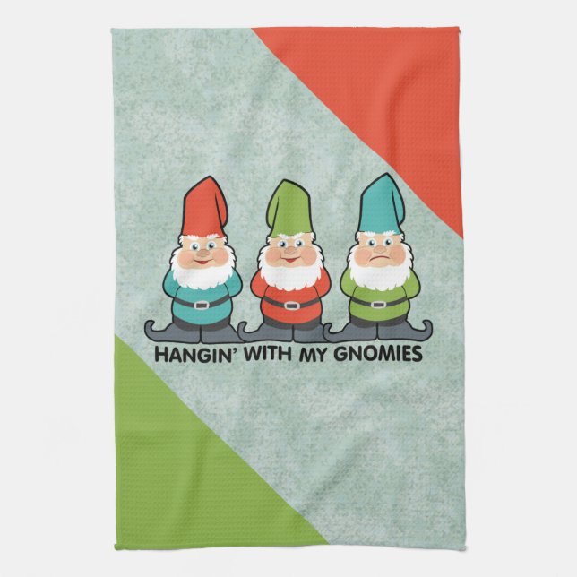 Paño De Cocina Colgando Con Mi Gnomies Hogares Una Cocina Cuesta  (Vertical)