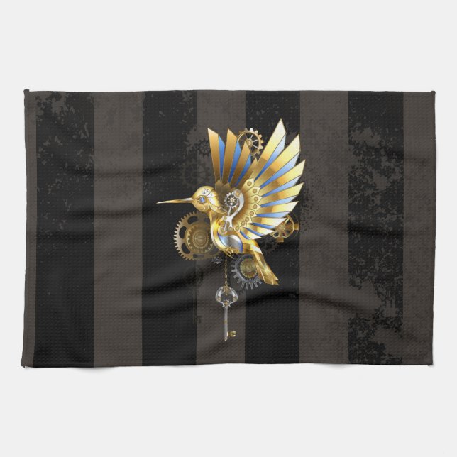 Paño De Cocina Colibrí mecánico (Horizontal)