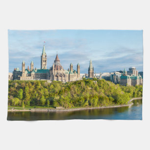 Paño De Cocina Colina del Parlamento en Ottawa - Ontario, Canadá
