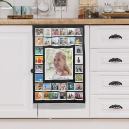 Paño De Cocina Collage de fotos familiar