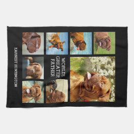 Paño De Cocina Collage de la familia de fotos Montage Epic Fun