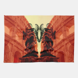 Paño De Cocina Collage moderno de Guay de la Roma histórica en ro