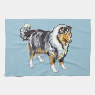 Paño De Cocina collie