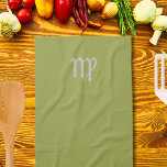 Paño De Cocina Color del aguacate - Virgo Zodiac<br><div class="desc">Color aguacate con el signo de Virgo Zodiac toalla de cocina para cocinero casero,  chef profesional nacido entre el 23 de agosto y el 22 de septiembre.</div>