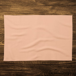 Paño De Cocina Color sólido Peach Fuzz