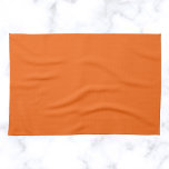 Paño De Cocina Color sólido tigre naranja<br><div class="desc">Color sólido del tigre naranja. Este tono audaz y enérgico captura el espíritu de vitalidad y emoción. Es un naranja intenso, casi eléctrico con la cantidad correcta de calidez y brillo. Su audacia lo convierte en un color destacado que sin duda captará la atención. Este tono dinámico funciona muy bien...</div>