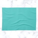 Paño De Cocina Color sólido turquesa medio<br><div class="desc">Color sólido turquesa medio</div>
