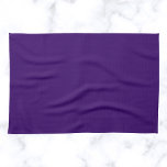 Paño De Cocina Color sólido violeta profundo<br><div class="desc">Color sólido violeta profundo</div>