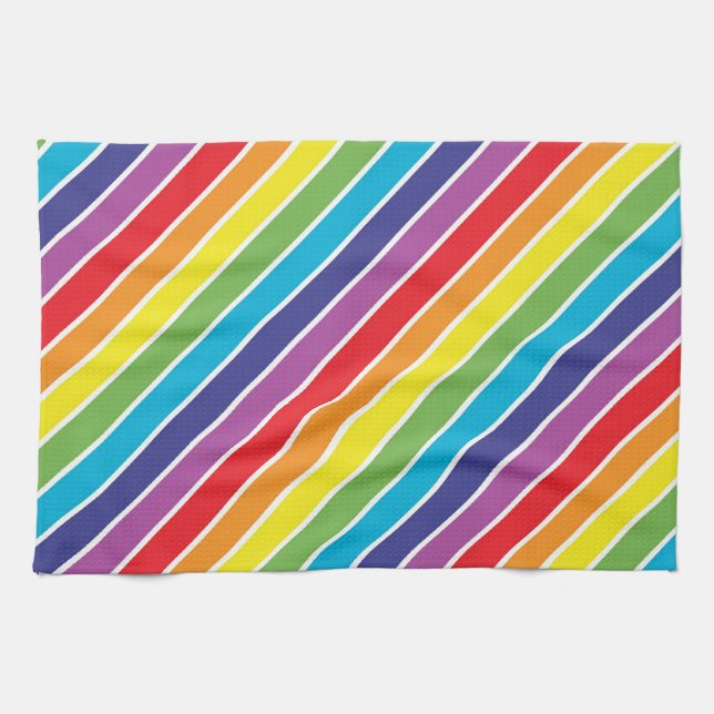 Paño De Cocina Colores arcoiris (Horizontal)