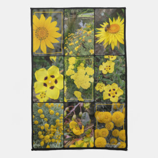 Paño De Cocina Colores de la Naturaleza - Flores Amarillas